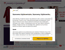 Tablet Screenshot of prezenty-i-zyczenia.pl